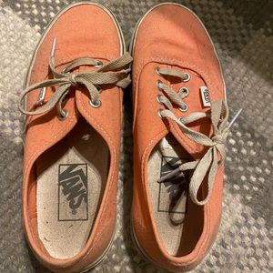 Womens coral vans